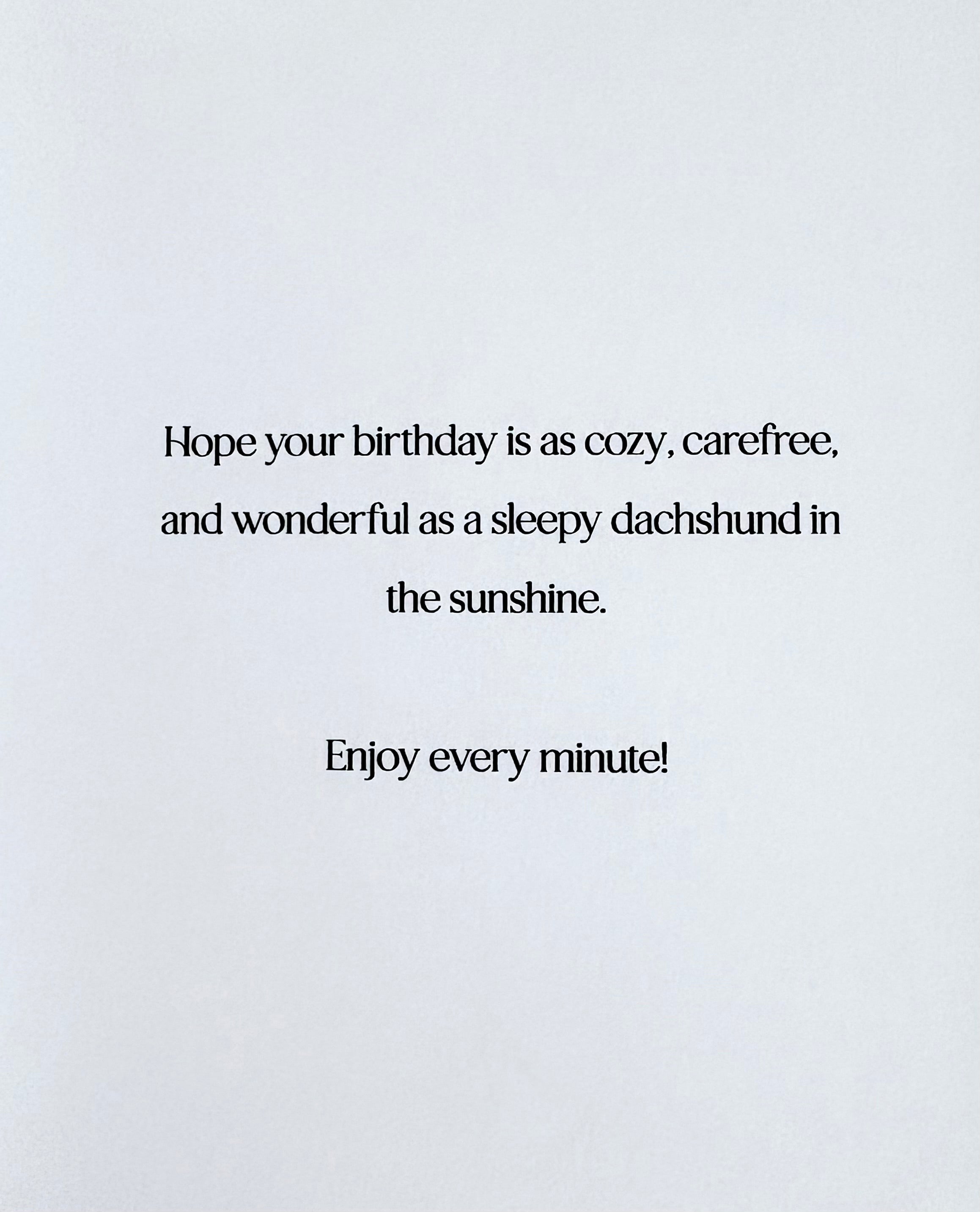 Happy happy birthday! Greeting card