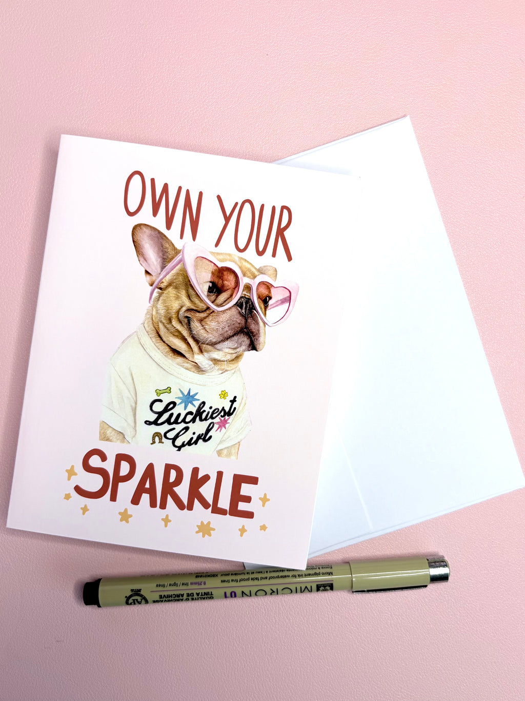 Own Your Sparkle Greeting Card