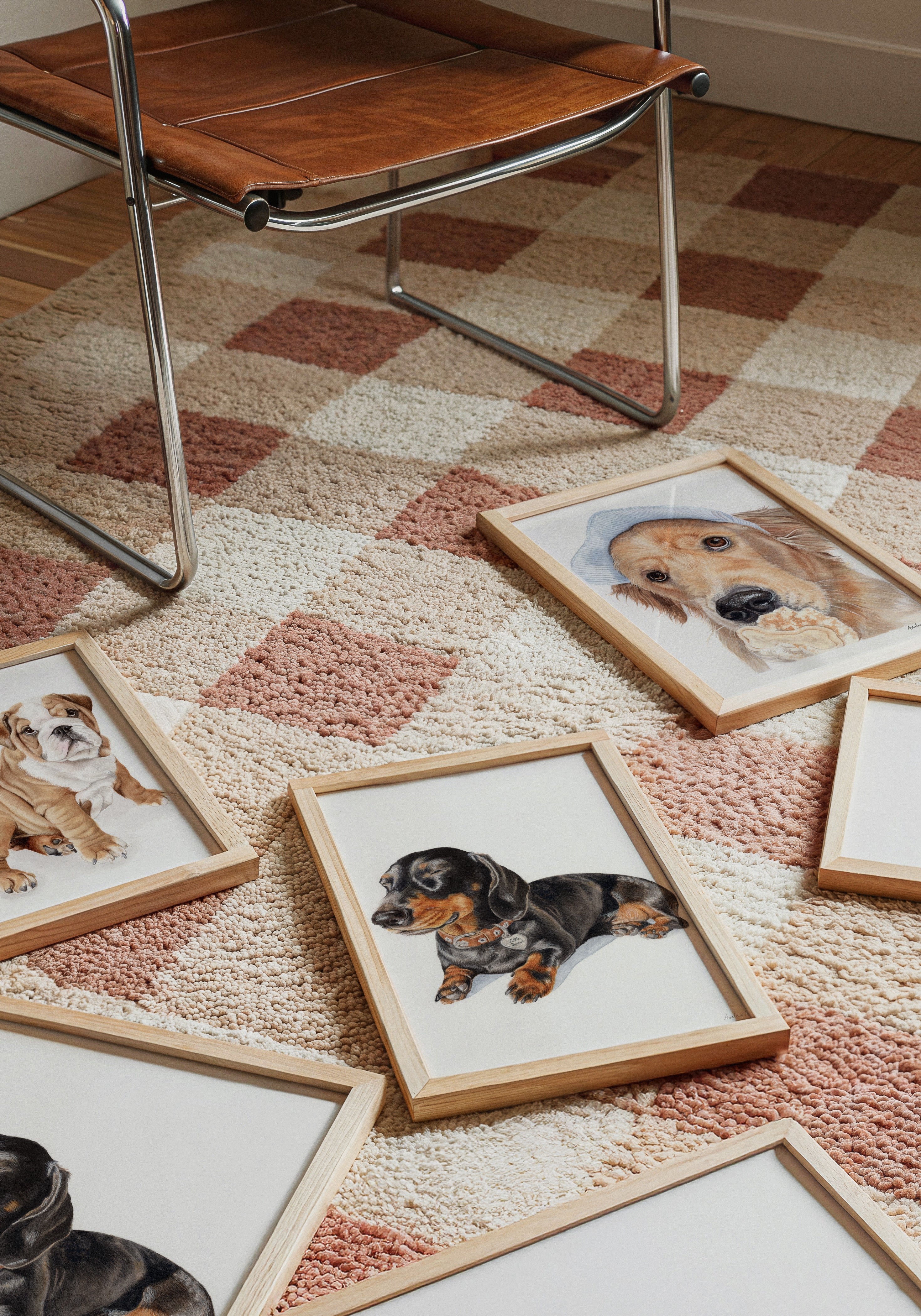 Sleeping Dachshund Art Print | Lazy Sunday Watercolor